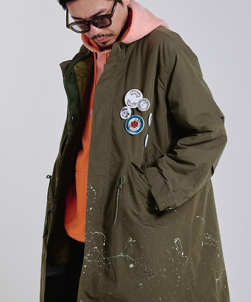 EFFECTEN(エフェクテン)の「mj11993-M-65 field parka モッズコート(efsc-01)(モッズコート・メンズ・オリーブ/オリーブ系・XXS/S/XS)」の13枚目の写真