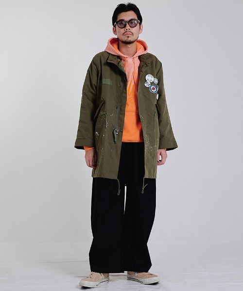 EFFECTEN(エフェクテン)の「mj11993-M-65 field parka モッズコート(efsc-01)(モッズコート・メンズ・オリーブ/オリーブ系・XXS/S/XS)」の15枚目の写真
