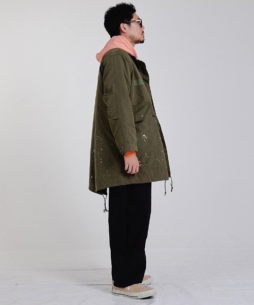 EFFECTEN(エフェクテン)の「mj11993-M-65 field parka モッズコート(efsc-01)(モッズコート・メンズ・オリーブ/オリーブ系・XXS/S/XS)」の16枚目の写真