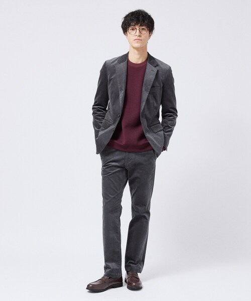 TAKEO KIKUCHI(タケオキクチ)の「【Sサイズ~】ストレッチコーデュロイ サイドゴアパンツ(スラックス・メンズ・ブラック/ブラウン系その他/ベージュ/ネイビー/チャコールグレー・01/02/03/04/05)」の10枚目の写真