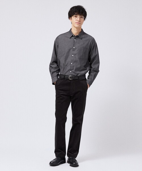 TAKEO KIKUCHI(タケオキクチ)の「【Sサイズ~】ストレッチコーデュロイ サイドゴアパンツ(スラックス・メンズ・ブラック/ブラウン系その他/ベージュ/ネイビー/チャコールグレー・01/02/03/04/05)」の6枚目の写真