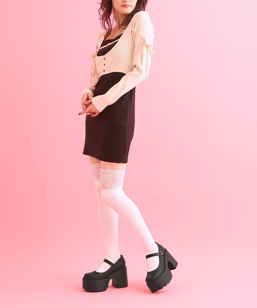 cs T&P(シーエスティーアンドピー)の「ストラップ付きパンプス(パンプス・レディース・レッド系1/ブラック/ダークブラウン・M/S/LL/L)」の6枚目の写真