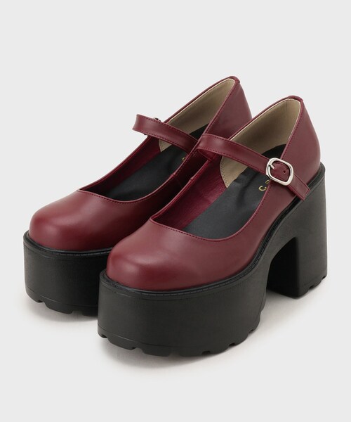 cs T&P(シーエスティーアンドピー)の「ストラップ付きパンプス(パンプス・レディース・レッド系1/ブラック/ダークブラウン・M/S/LL/L)」の15枚目の写真