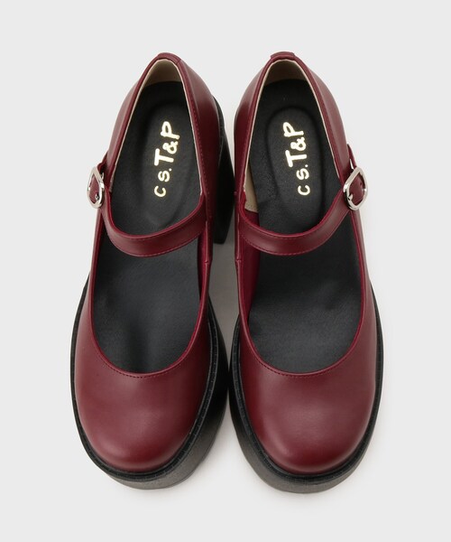 cs T&P(シーエスティーアンドピー)の「ストラップ付きパンプス(パンプス・レディース・レッド系1/ブラック/ダークブラウン・M/S/LL/L)」の20枚目の写真