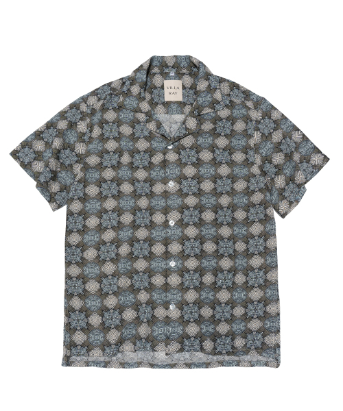 VILLA RAY（ヴィラ・レイ）の「サンデージオメトリー メンズ ビスコースシャツ（シャツ/ブラウス・メンズ・その他・LARGE/X-LARGE/MEDIUM）」の7枚目の写真
