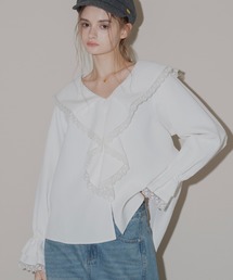 JUMELLE | ラッフルレースブラウス(シャツ/ブラウス)