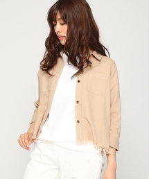 Heather | サファリショートシャツ7分袖　720846(シャツ/ブラウス)