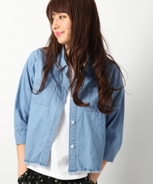 Heather | サファリショートシャツ7分袖　720846(シャツ/ブラウス)