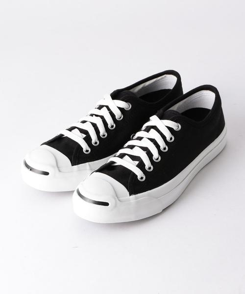 CONVERSE（コンバース）の「CONVERSE ジャックパーセル（スニーカー・レディース・ホワイト/ブラック・23cm/23.5cm/24cm/24.5cm）」の3枚目の写真