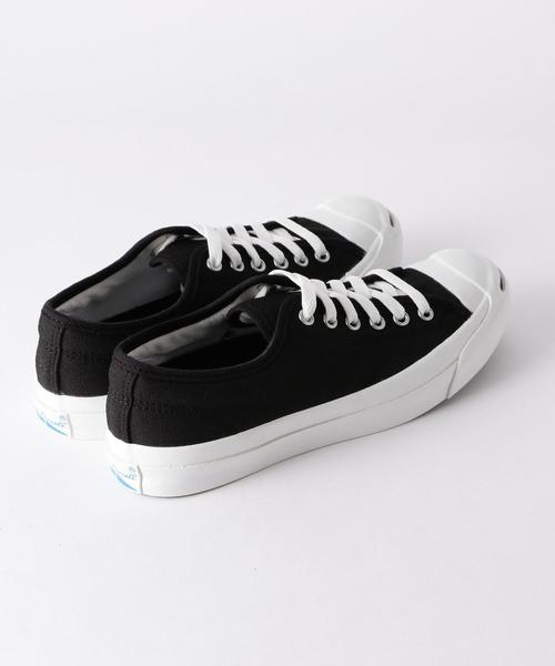 CONVERSE（コンバース）の「CONVERSE ジャックパーセル（スニーカー・レディース・ホワイト/ブラック・23cm/23.5cm/24cm/24.5cm）」の6枚目の写真