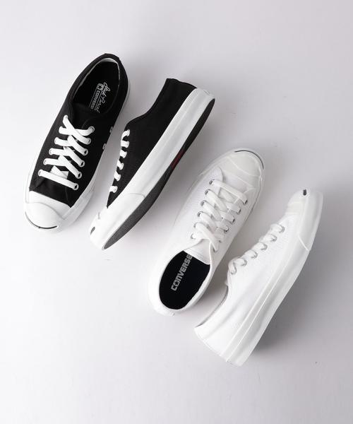 CONVERSE（コンバース）の「CONVERSE ジャックパーセル（スニーカー・レディース・ホワイト/ブラック・23cm/23.5cm/24cm/24.5cm）」の9枚目の写真