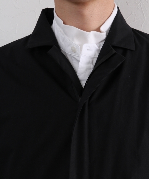GLOBAL WORK(グローバルワーク)の「ライトチェスターコート/724175 (チェスターコート・メンズ・ネイビー/ブラック・MEDIUM/SMALL/LARGE/X-LARGE)」の6枚目の写真
