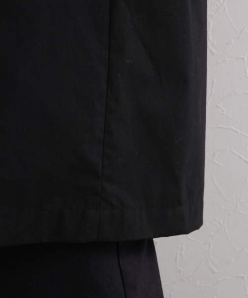 GLOBAL WORK(グローバルワーク)の「ライトチェスターコート/724175 (チェスターコート・メンズ・ネイビー/ブラック・MEDIUM/SMALL/LARGE/X-LARGE)」の12枚目の写真