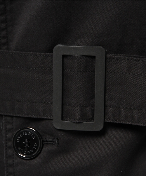 HYSTERIC GLAMOUR（ヒステリックグラマー）の「CR/トレンチCO（トレンチコート・メンズ・カーキ/グリーン系カモフラージュ/ブラック・FREE）」の11枚目の写真