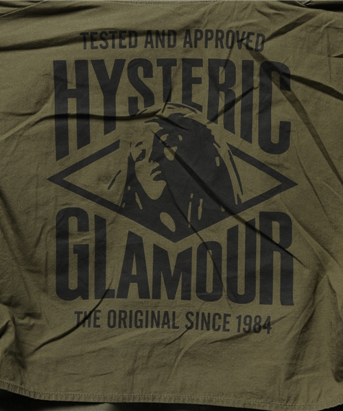 HYSTERIC GLAMOUR（ヒステリックグラマー）の「CR/トレンチCO（トレンチコート・メンズ・カーキ/グリーン系カモフラージュ/ブラック・FREE）」の7枚目の写真