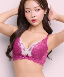 aimerfeel（エメフィール）の「カシュクールレース脇高ブラ(R) 単品ブラジャー（ブラジャー）」