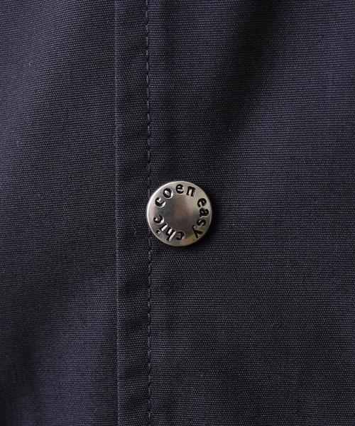 coen（コーエン）の「コーチジャケット（ブルゾン・メンズ・オリーブ/ネイビー・X-LARGE/LARGE/SMALL/MEDIUM）」の15枚目の写真