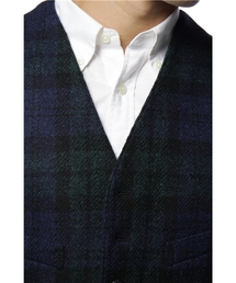 BEAMS PLUS（ビームスプラス）の「BEAMS PLUS / ハリスツイードベスト