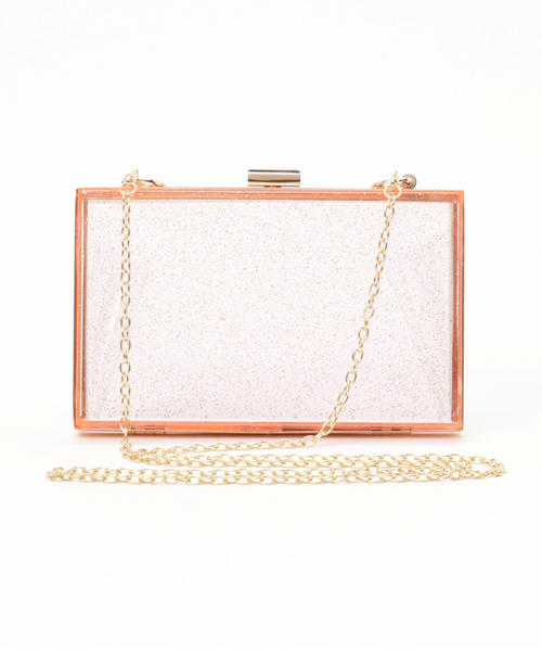 WC（ダブル シー）の「WC/アクリルチェ－ンバッグ（ショルダーバッグ・レディース・ホワイト/ブルー/ホワイト系その他/ピンク・FREE）」の4枚目の写真