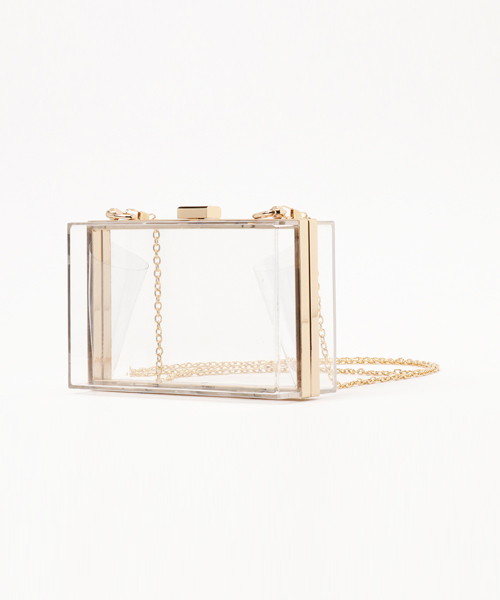 WC（ダブル シー）の「WC/アクリルチェ－ンバッグ（ショルダーバッグ・レディース・ホワイト/ブルー/ホワイト系その他/ピンク・FREE）」の5枚目の写真