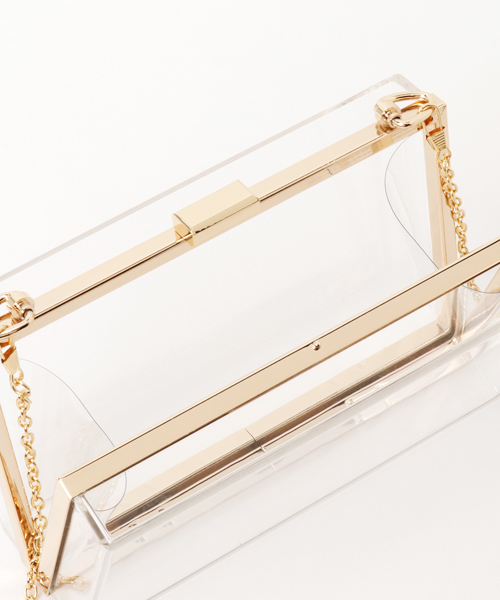 WC（ダブル シー）の「WC/アクリルチェ－ンバッグ（ショルダーバッグ・レディース・ホワイト/ブルー/ホワイト系その他/ピンク・FREE）」の8枚目の写真