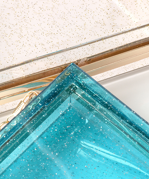 WC（ダブル シー）の「WC/アクリルチェ－ンバッグ（ショルダーバッグ・レディース・ホワイト/ブルー/ホワイト系その他/ピンク・FREE）」の14枚目の写真