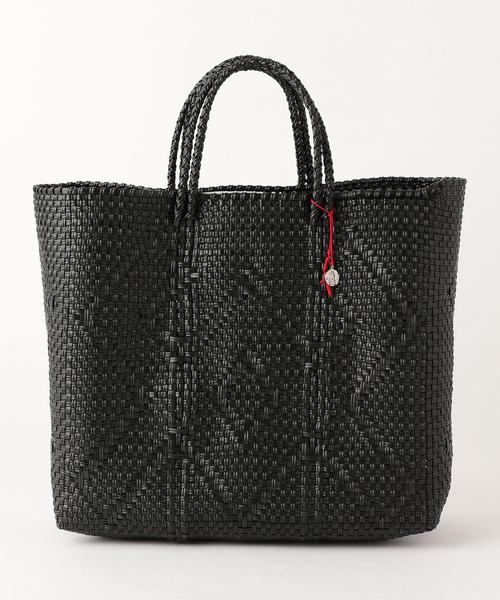 BEAUTY&YOUTH UNITED ARROWS(ビューティーアンドユースユナイテッドアローズ)の「<OJODEMEX>かごトート M(かごバッグ・レディース・ゴールド/ブラック・FREE)」の2枚目の写真