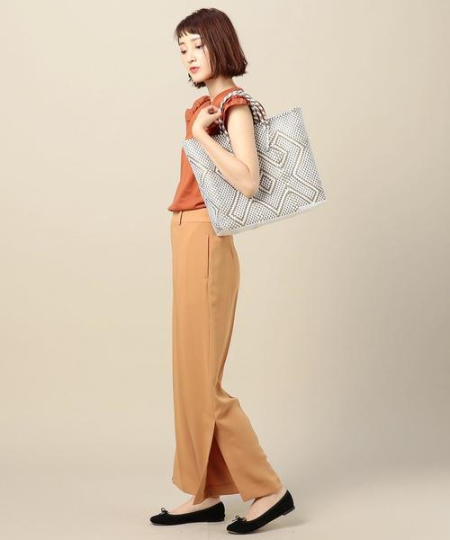 BEAUTY&YOUTH UNITED ARROWS(ビューティーアンドユースユナイテッドアローズ)の「<OJODEMEX>かごトート M(かごバッグ・レディース・ゴールド/ブラック・FREE)」の13枚目の写真