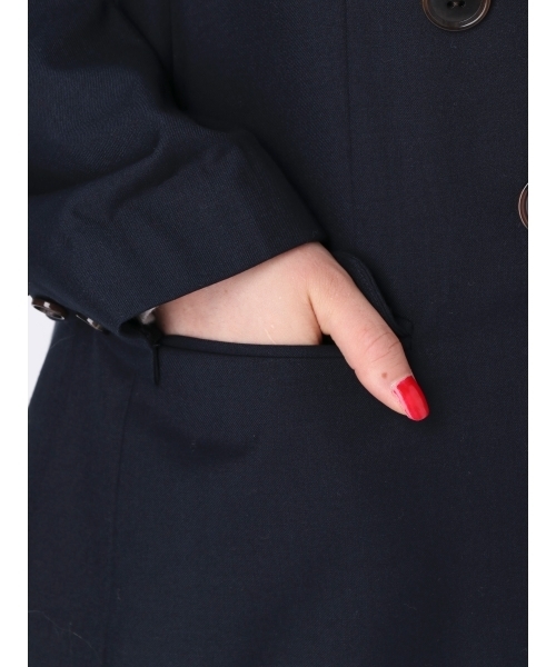 Ungrid(アングリッド)の「サテンカラーテーラードジャケット(テーラードジャケット・レディース・ネイビー・SMALL/MEDIUM)」の10枚目の写真