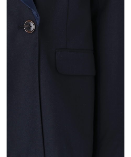 Ungrid(アングリッド)の「サテンカラーテーラードジャケット(テーラードジャケット・レディース・ネイビー・SMALL/MEDIUM)」の12枚目の写真