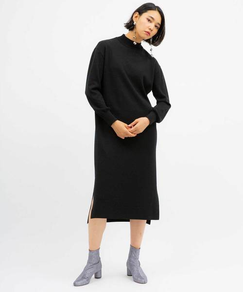 UNITED TOKYO（ユナイテッドトウキョウ）の「ソックスショートブーツ（ブーツ・レディース・ブラック/シルバー・1/2/0）」の9枚目の写真