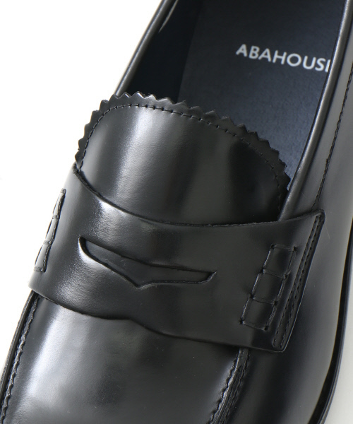 ABAHOUSE（アバハウス）の「フレンチローファー表革（ローファー・メンズ・ブラック・40/41/42/43）」の6枚目の写真