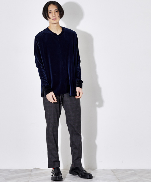 STUDIOUS(ステュディオス)の「T/Wチェックストレートパンツ(スラックス・メンズ・ブラック/ブラウン・1/2/3)」の13枚目の写真