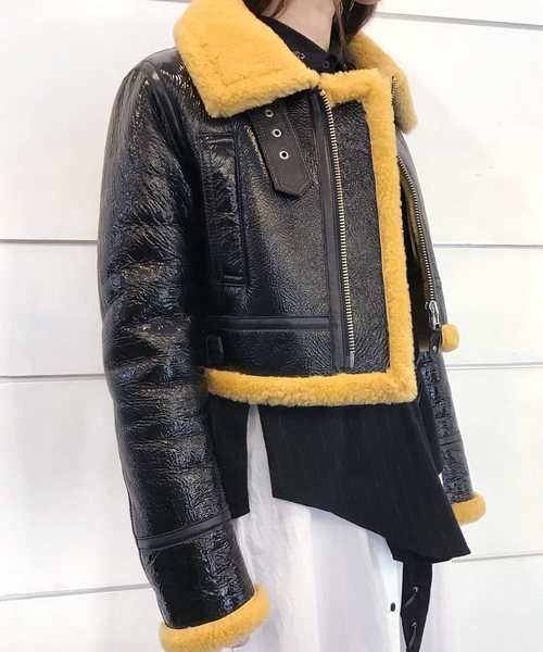 CRY.（クライ）の「MOUTON JACKET（ムートンコート）」 - WEAR