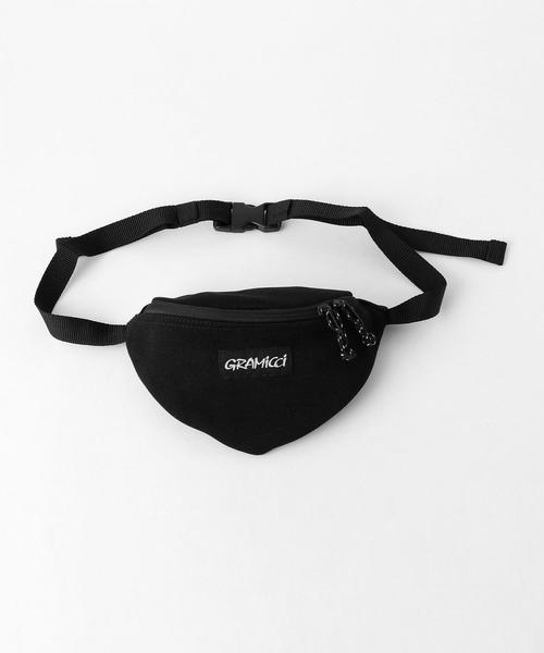 Gramicci（グラミチ）の「Gramicci(グラミチ)別注メッシュニットボディバッグ（ボディバッグ/ウエストポーチ・メンズ・ホワイト/ブラック/ネイビー/レッド・FREE）」の15枚目の写真