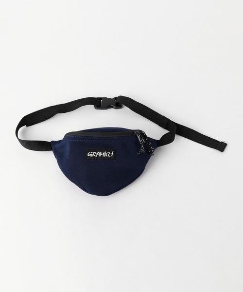 Gramicci（グラミチ）の「Gramicci(グラミチ)別注メッシュニットボディバッグ（ボディバッグ/ウエストポーチ・メンズ・ホワイト/ブラック/ネイビー/レッド・FREE）」の16枚目の写真