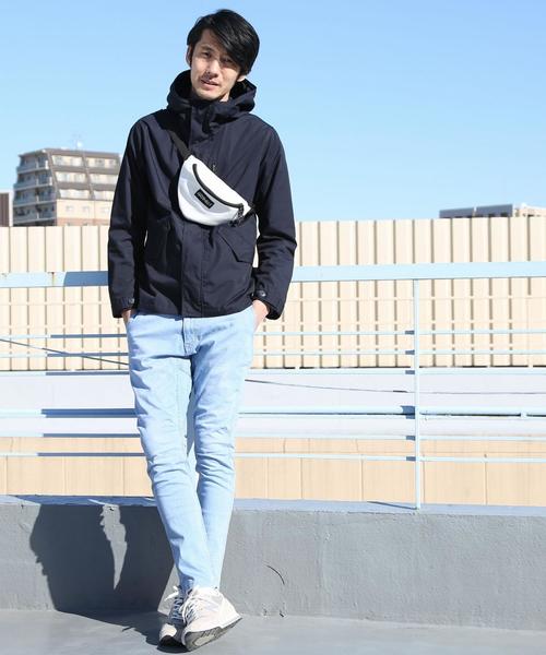 Gramicci（グラミチ）の「Gramicci(グラミチ)別注メッシュニットボディバッグ（ボディバッグ/ウエストポーチ・メンズ・ホワイト/ブラック/ネイビー/レッド・FREE）」の17枚目の写真