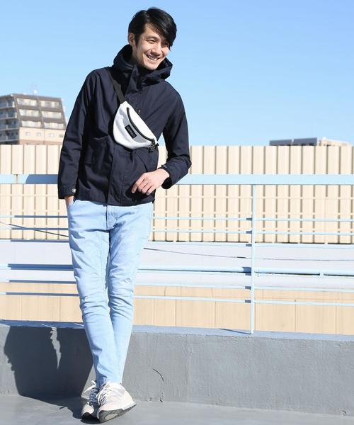 Gramicci（グラミチ）の「Gramicci(グラミチ)別注メッシュニットボディバッグ（ボディバッグ/ウエストポーチ・メンズ・ホワイト/ブラック/ネイビー/レッド・FREE）」の18枚目の写真