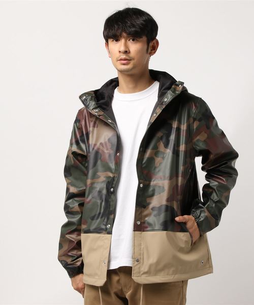 Rose Bud Couples ローズ バッド カップルズ の メンズherschel 迷彩ブルゾンm ダウンジャケット コート Wear