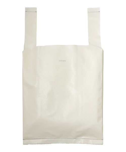 ZUCCa（ズッカ）の「ＰＵエコバッグ（トートバッグ・レディース・ホワイト/ピンク/シルバー/ブルー・FREE）」の2枚目の写真