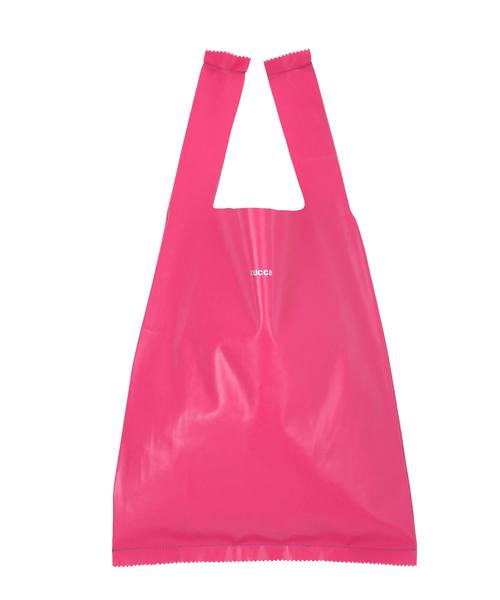ZUCCa（ズッカ）の「ＰＵエコバッグ（トートバッグ・レディース・ホワイト/ピンク/シルバー/ブルー・FREE）」の5枚目の写真