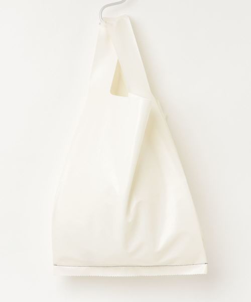 ZUCCa（ズッカ）の「ＰＵエコバッグ（トートバッグ・レディース・ホワイト/ピンク/シルバー/ブルー・FREE）」の7枚目の写真