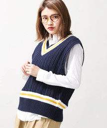 WEGO/チルデンビッグシルエットベスト