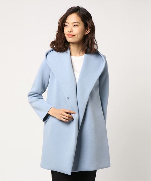 22 OCTOBRE（ヴァンドゥ－オクトーブル）の「ボンディングコート（その他アウター・レディース・ベージュ/ブルー/ネイビー・38/40）」の11枚目の写真