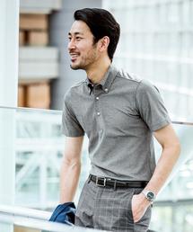 green label relaxing | D/C バーズアイ ボタンダウン ポロシャツ(ポロシャツ)