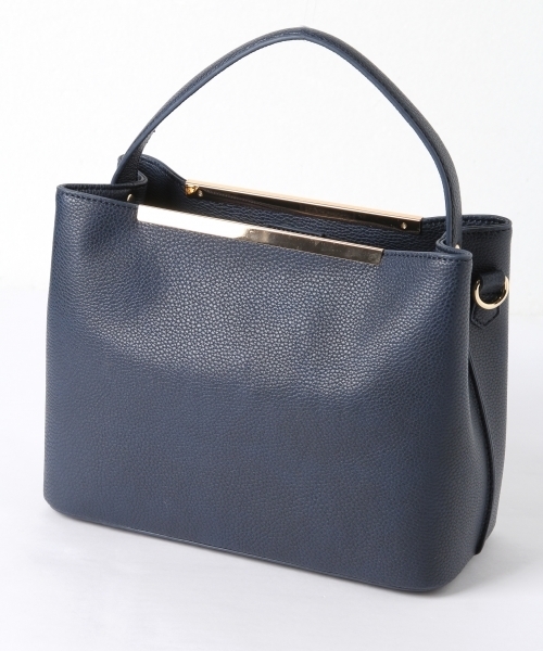 Andemiu（アンデミュウ）の「クチモトカナグ２ＷＡＹショルダーバッグ784963（ショルダーバッグ・レディース・ネイビー/ピンク/オフホワイト・FREE）」の3枚目の写真