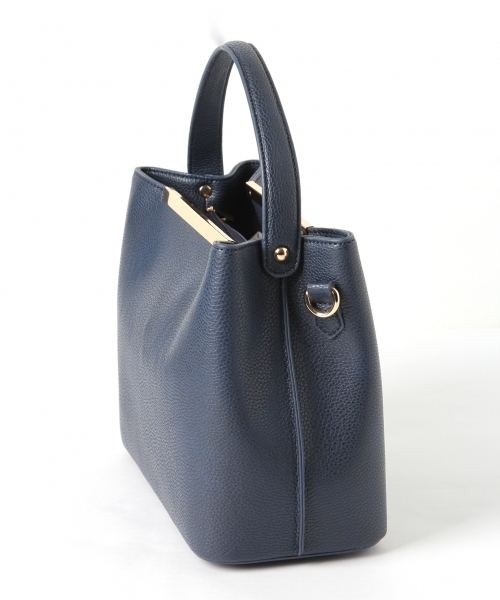 Andemiu（アンデミュウ）の「クチモトカナグ２ＷＡＹショルダーバッグ784963（ショルダーバッグ・レディース・ネイビー/ピンク/オフホワイト・FREE）」の9枚目の写真