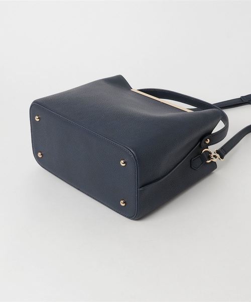 Andemiu（アンデミュウ）の「クチモトカナグ２ＷＡＹショルダーバッグ784963（ショルダーバッグ・レディース・ネイビー/ピンク/オフホワイト・FREE）」の5枚目の写真