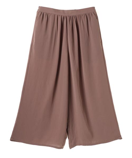 AMERICAN HOLIC（アメリカンホリック）の「・12colタックワイドガウチョパンツ（その他パンツ・レディース・ブラック系その他/アイボリー/モカ/ストライプ/その他14/グリーン/キャメル/ドット/ブルー/ブラック/イエロー・L/M）」の14枚目の写真