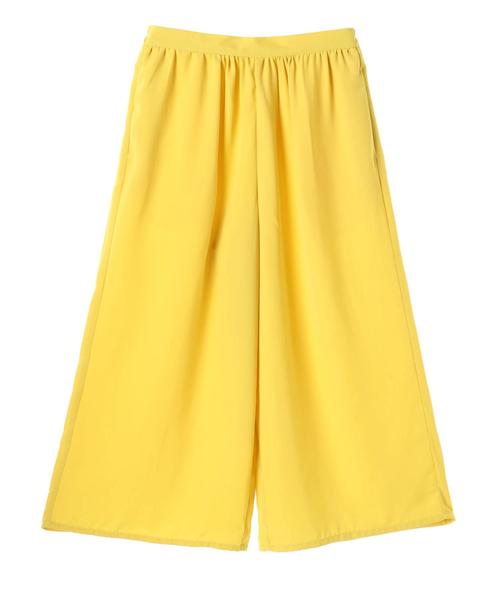 AMERICAN HOLIC（アメリカンホリック）の「・12colタックワイドガウチョパンツ（その他パンツ・レディース・ブラック系その他/アイボリー/モカ/ストライプ/その他14/グリーン/キャメル/ドット/ブルー/ブラック/イエロー・L/M）」の15枚目の写真